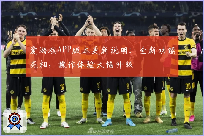 爱游戏APP版本更新说明：全新功能亮相，操作体验大幅升级